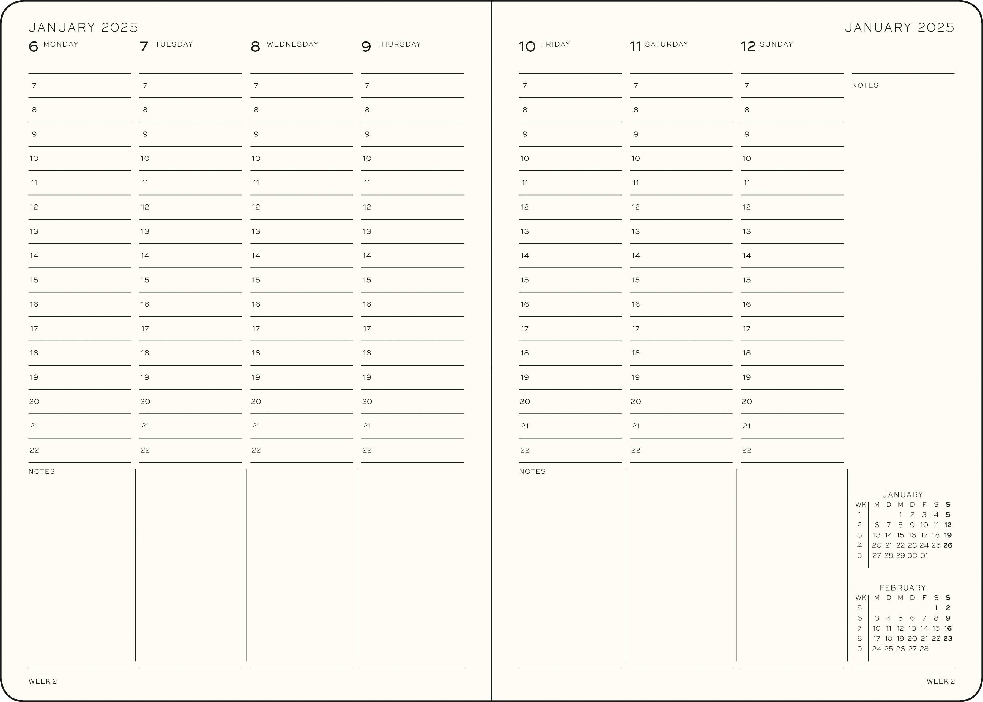 Week Planners