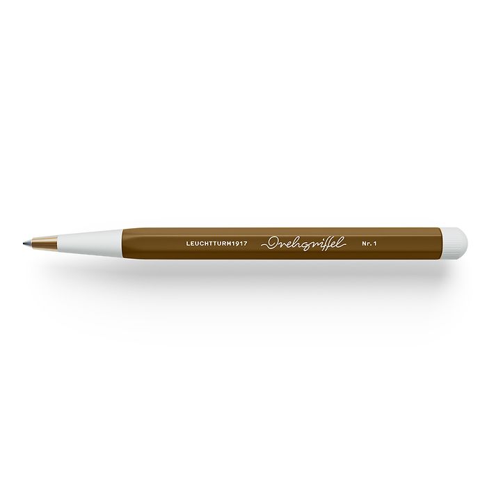 Drehgriffel Nr. 1, Spice Brown - Gelpen with black ink