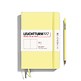 Notebook Medium (A5), Softcover, 123 numbered pages, Vanilla, plain