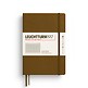 Notebook Medium (A5), Hardcover, 251 numbered pages, Spice Brown, squared